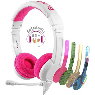 BuddyPhones School+ - Rose - Publicité BuddyPhones School+ - Rose - Publicité