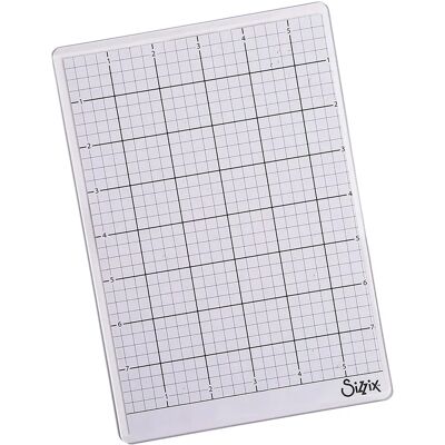 Folhas de grade adesivas Sizzix - 6" x 8 1/2" - Ferramentas de scrapbooking Folhas de grade adesivas Sizzix - 6" x 8 1/2" - Ferramentas de scrapbooking