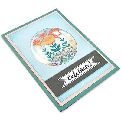 Sizzix Framelits Stanzschablone - Kreise - Set of 4 Circle Dies for Card Making Sizzix Framelits Stanzschablone - Kreise - Set of 4 Circle Dies for Card Making