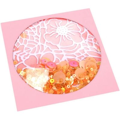 Sizzix 664190 - Domi traslucidi rotondi 8,9cm, confezione da 4 Sizzix 664190 - Domi traslucidi rotondi 8,9cm, confezione da 4