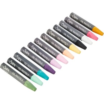 SIZZIX - Crayons à l'huile - 12 Pack - Multicolore - Pastels - Publicité SIZZIX - Crayons à l'huile - 12 Pack - Multicolore - Pastels - Publicité