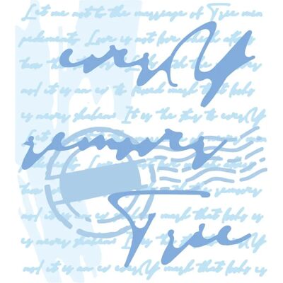 Sizzix - Scroll Text - 12.5x12.5 cm - Stencil - Publicité Sizzix - Scroll Text - 12.5x12.5 cm - Stencil - Publicité