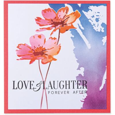 Sizzix 665261 Schablonen - Flowes von Olivia Rose - Schablone Sizzix 665261 Schablonen - Flowes von Olivia Rose - Schablone