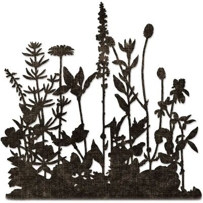 Sizzix Marke Modell Flower Field - Schablone Sizzix Marke Modell Flower Field - Schablone