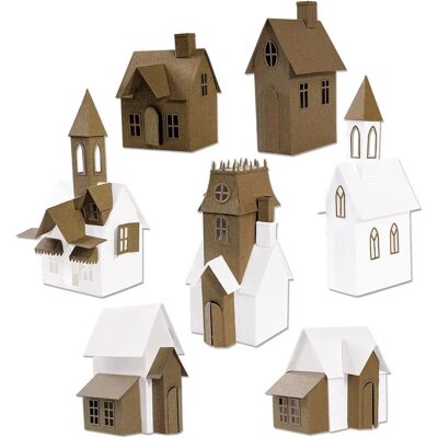 Sizzix Dorf Sammlung Stanzschablonen - Weihnachten & Winter Sizzix Dorf Sammlung Stanzschablonen - Weihnachten & Winter