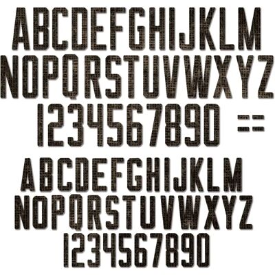 Tim Holtz Alphanumeric Stencil - Stencil for Dies & Embossing Tim Holtz Alphanumeric Stencil - Stencil for Dies & Embossing