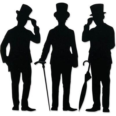 Sizzix Thinlits Timbro "Gentlemen" Sizzix Thinlits Timbro "Gentlemen"