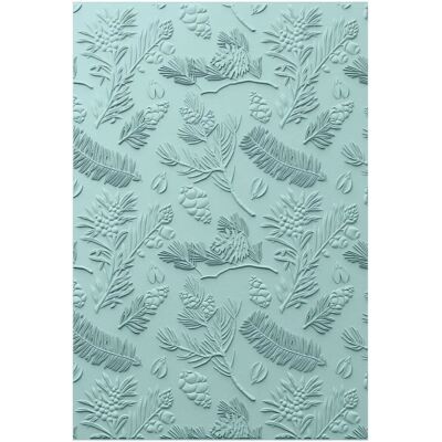 Sizzix - Pines by 49 and Market - A5 - 3D - Cartella rilievo Sizzix - Pines by 49 and Market - A5 - 3D - Cartella rilievo