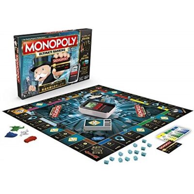 Monopoly Ultimate Banking Board Game - Board Game Monopoly Ultimate Banking Board Game - Board Game