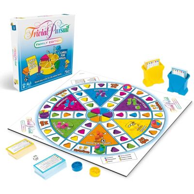 Hasbro Gaming Trivial Pursuit Family Edition - Board Game Hasbro Gaming Trivial Pursuit Family Edition - Board Game
