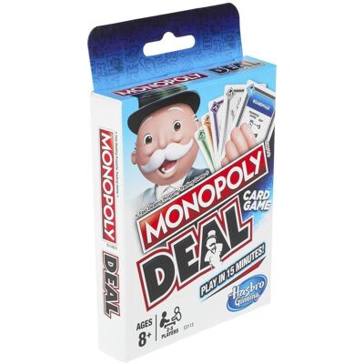 Hasbro Monopoly Deal Card Game - Family Fun for Ages 8+ Hasbro Monopoly Deal Card Game - Family Fun for Ages 8+