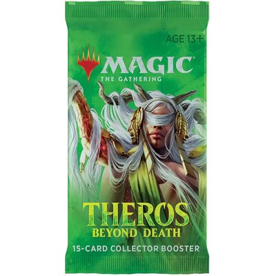Wizards of the Coast Theros Beyond Death Collector Booster - Trading Card Game Booster Pack Wizards of the Coast Theros Beyond Death Collector Booster - Trading Card Game Booster Pack