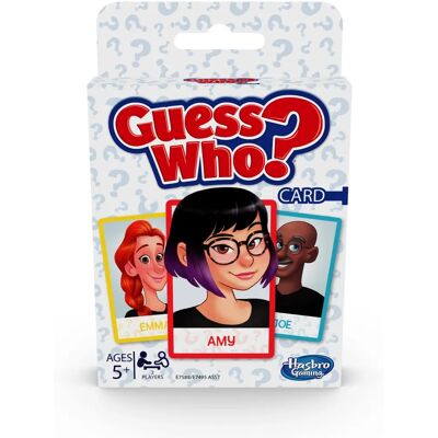 Hasbro Classic Card Game - Guess Who - Classic Guess Who Game for Kids Hasbro Classic Card Game - Guess Who - Classic Guess Who Game for Kids