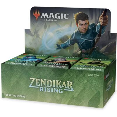 Magic: The Gathering Zendikar Rising Draft Booster - 36 Paquets - Publicité Magic: The Gathering Zendikar Rising Draft Booster - 36 Paquets - Publicité