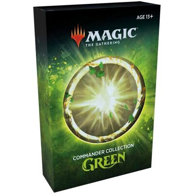 Wizards of the Coast Green Commander Collection - Card Game Wizards of the Coast Green Commander Collection - Card Game