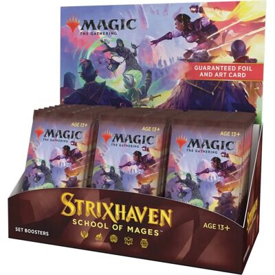 Magic: The Gathering Strixhaven: School Of Mages Set Booster-Box - Kartenspiel Magic: The Gathering Strixhaven: School Of Mages Set Booster-Box - Kartenspiel