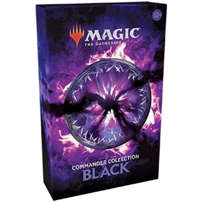 Wizards Of The Coast Magic the Gathering -Commander Collection Black - Cards Game Set Wizards Of The Coast Magic the Gathering -Commander Collection Black - Cards Game Set