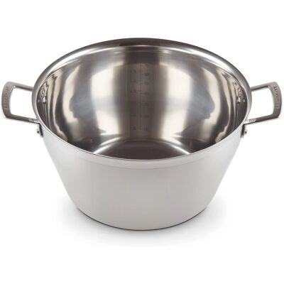 Le Creuset Pentola in acciaio inox 30cm - 9,3L - Compatibile induzione Le Creuset Pentola in acciaio inox 30cm - 9,3L - Compatibile induzione