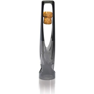 Le Creuset Gray Champagne Corkscrew - Champagne Sparkling Wine Opener Le Creuset Gray Champagne Corkscrew - Champagne Sparkling Wine Opener