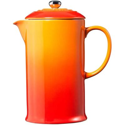 Le Creuset Volcanic Stoneware Coffee Pot - 1L Coffee Press Le Creuset Volcanic Stoneware Coffee Pot - 1L Coffee Press