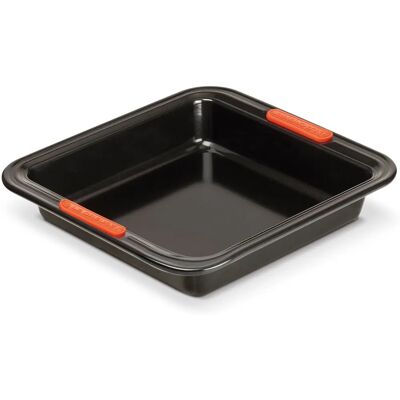 Le Creuset Zwarte vierkante Taartvorm - Bakvorm Le Creuset Zwarte vierkante Taartvorm - Bakvorm
