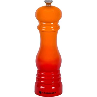 Le Creuset Orange-Red 21cm Pepper Mill - Pepper Grinder Le Creuset Orange-Red 21cm Pepper Mill - Pepper Grinder