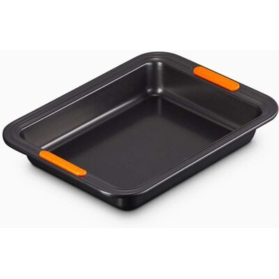 Le Creuset Schwarze Antihaft-Karbonstahl Backform - 28cm Le Creuset Schwarze Antihaft-Karbonstahl Backform - 28cm