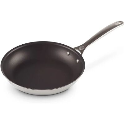 Le Creuset Signature 3-laags RVS Anti-aanbakpan - Koekenpan Le Creuset Signature 3-laags RVS Anti-aanbakpan - Koekenpan