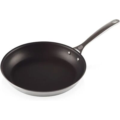 Le Creuset Signature 30cm Roestvrijstalen Koekenpan - Koekenpan Le Creuset Signature 30cm Roestvrijstalen Koekenpan - Koekenpan