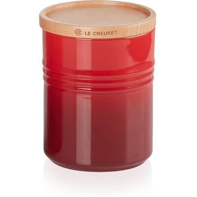 Le Creuset Contenitore Medio di Stoccaggio Ciliegia - Ermetico, Resistente, Impilabile Le Creuset Contenitore Medio di Stoccaggio Ciliegia - Ermetico, Resistente, Impilabile