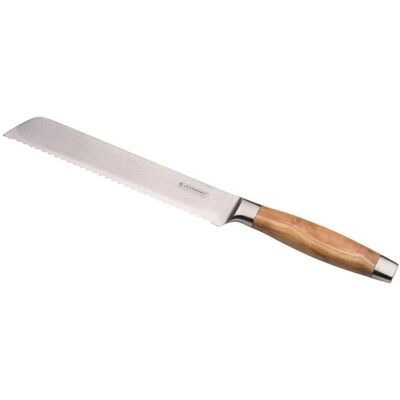 Le Creuset Brödkniv - Italienskt olivträ 20cm - Skär bröd, toast & bakverk Le Creuset Brödkniv - Italienskt olivträ 20cm - Skär bröd, toast & bakverk