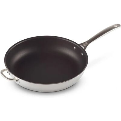 Le Creuset Signature Stainless Steel 32cm Frying Pan - Durable, Induction Compatible Le Creuset Signature Stainless Steel 32cm Frying Pan - Durable, Induction Compatible