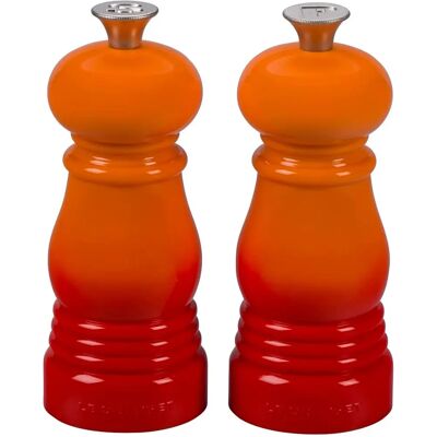 Moedores de sal e pimenta Le Creuset - Conjunto de 2 Moedores de sal e pimenta Le Creuset - Conjunto de 2