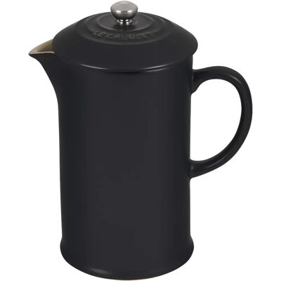 Le Creuset Caffettiera in gres nero e pressa - Tipo di caffè Le Creuset Caffettiera in gres nero e pressa - Tipo di caffè