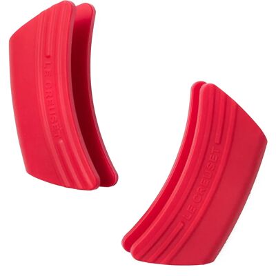 Le Creuset Handle Grips - Cerise - Silicone - Set of 2 - Cookware Accessories Le Creuset Handle Grips - Cerise - Silicone - Set of 2 - Cookware Accessories