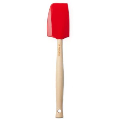 Le Creuset Craft Medium Spatula - Silicone - Cerise - Spatula Le Creuset Craft Medium Spatula - Silicone - Cerise - Spatula