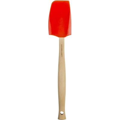 Le Creuset Mittlere Kochkelle - Silikon, Ofenrot, 28.5cm - Spatel Le Creuset Mittlere Kochkelle - Silikon, Ofenrot, 28.5cm - Spatel