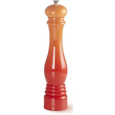 Moedor de Sal Le Creuset - 30cm Laranja - Cerâmica Durável, Ajustável Moedor de Sal Le Creuset - 30cm Laranja - Cerâmica Durável, Ajustável