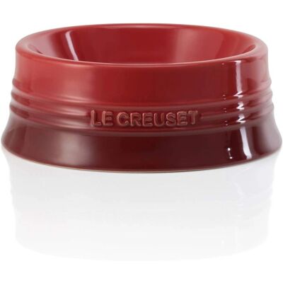 Le Creuset Large Pet Bowl - Cerise - Durable and Easy to Clean Le Creuset Large Pet Bowl - Cerise - Durable and Easy to Clean