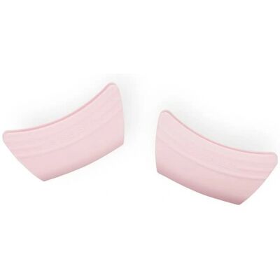 Protectores de silicona rosa para asas de ollas - Juego de 2 Protectores de silicona rosa para asas de ollas - Juego de 2