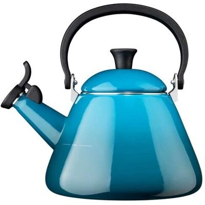 Le Creuset Kone - Deep Teal - Waterkoker Le Creuset Kone - Deep Teal - Waterkoker