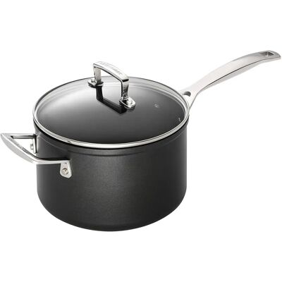 Le Creuset Panela antiaderente 20cm - Durável, Compatível com indução, Tampa de vidro Le Creuset Panela antiaderente 20cm - Durável, Compatível com indução, Tampa de vidro