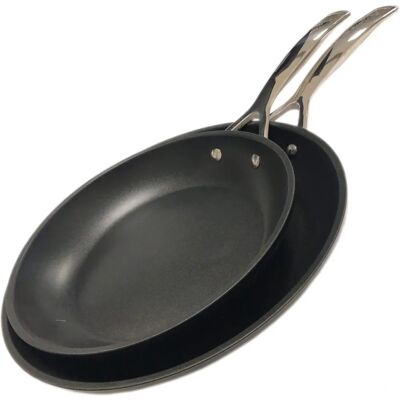 Le Creuset Schwarzes Antihaft Pfannen-Set 24cm & 28cm Le Creuset Schwarzes Antihaft Pfannen-Set 24cm & 28cm
