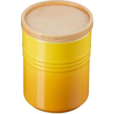 Le Creuset Barattolo di stoccaggio in maiolica Nectar - 540ml Le Creuset Barattolo di stoccaggio in maiolica Nectar - 540ml