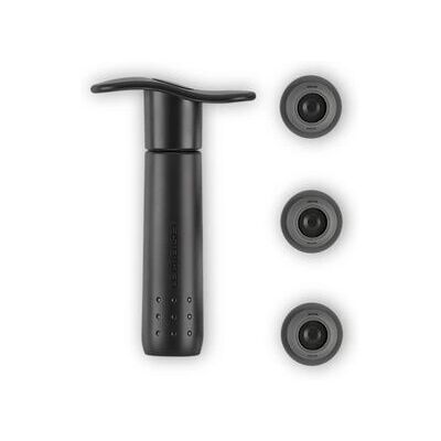 Le Creuset WA-137 Bomba de Vinho e Tampas - Conservação de Vinho Le Creuset WA-137 Bomba de Vinho e Tampas - Conservação de Vinho