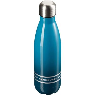 Le Creuset Deep Teal Trinkflasche - Edelstahl Isolierflasche 500ml Le Creuset Deep Teal Trinkflasche - Edelstahl Isolierflasche 500ml