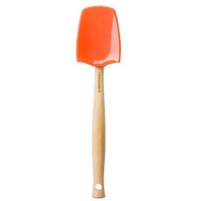 Le Creuset Spatule Cuillère en Silicone Orange - Outil de Cuisine Durable Le Creuset Spatule Cuillère en Silicone Orange - Outil de Cuisine Durable