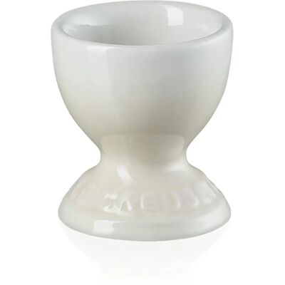 Le Creuset Meringue Egg Cup - Egg Cup - Durable Stoneware Le Creuset Meringue Egg Cup - Egg Cup - Durable Stoneware