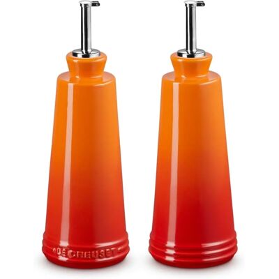 Le Creuset Volcanic Oil & Vinegar Set - Kitchen Accessory Le Creuset Volcanic Oil & Vinegar Set - Kitchen Accessory