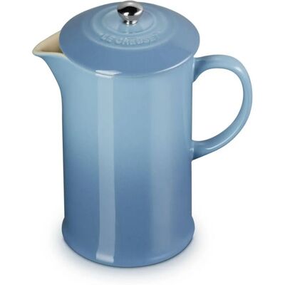 Le Creuset Chambray Stoneware Cafetiere - Cafetiere Le Creuset Chambray Stoneware Cafetiere - Cafetiere